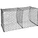 Galvanized Hexagonal Woven Gabion Mesh for Wall Fence Basket River Garden with Lacing Wire